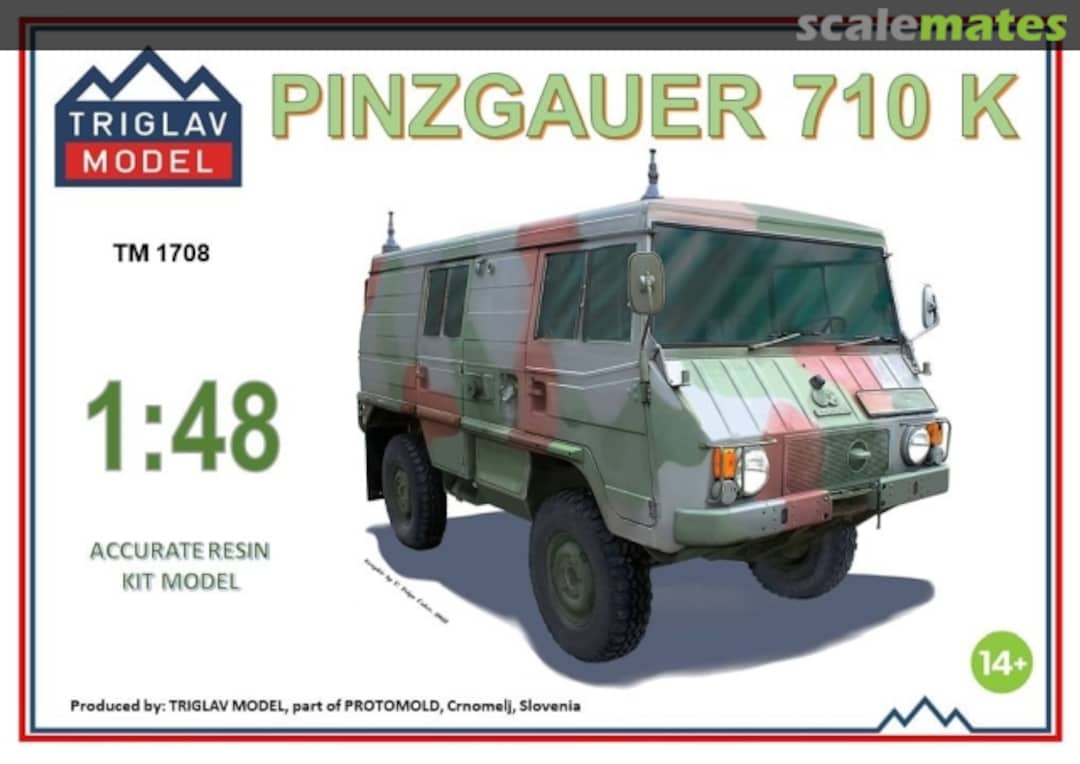 Boxart Pinzgauer 710K TM1708 Triglav model