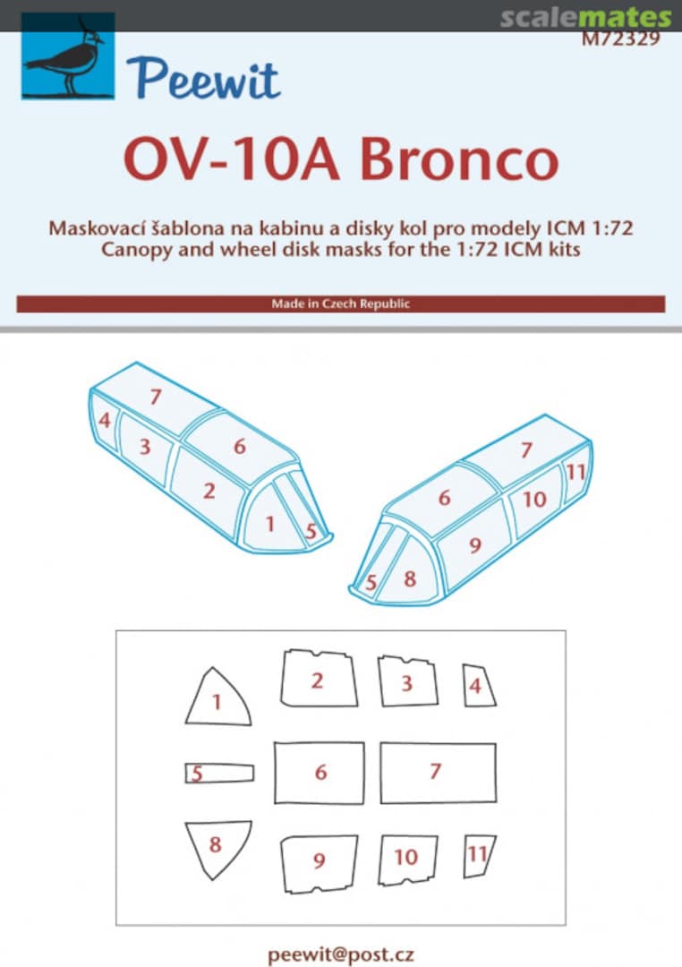 Boxart OV-10A Bronco M72329 Peewit Boxart OV-10A Bronco M72329 Peewit