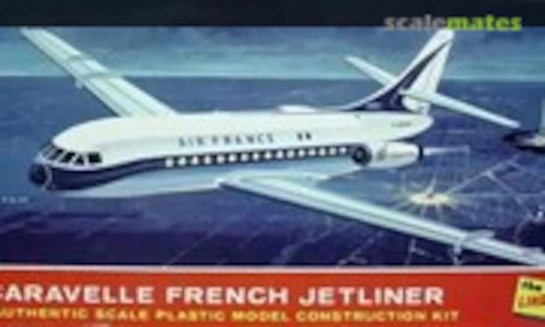 1:180 Caravelle French Jetliner (Lindberg 411-60)
