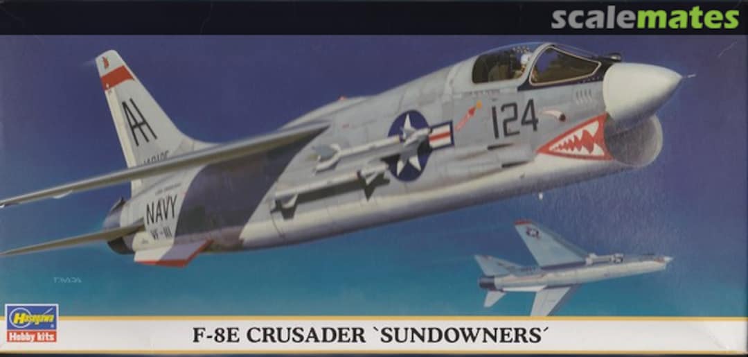 Boxart F-8E Crusader `Sundowners´ 00643 Hasegawa Boxart F-8E Crusader `Sundowners´ 00643 Hasegawa