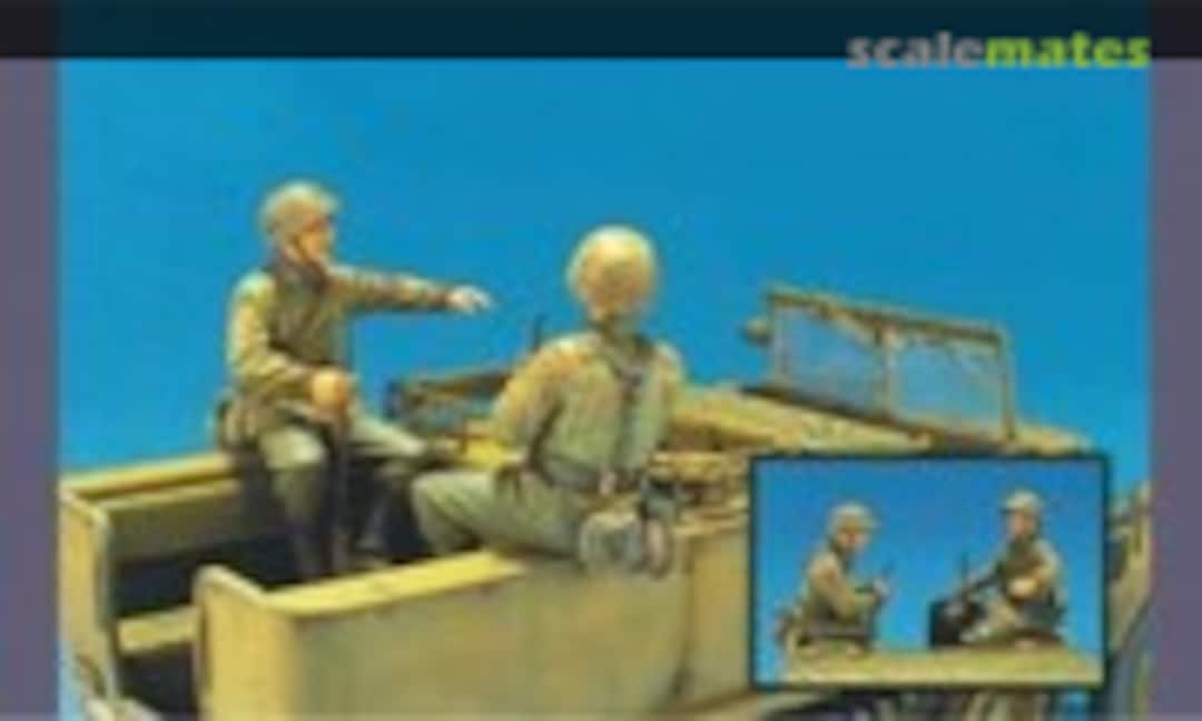 1:35 Sd.Kfz.11 3T Eastern Front Crew (1) /2Fig. (Hobby Fan HF537) HF537