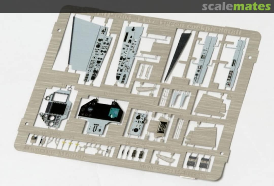 Boxart JA37 Viggen cockpit detail set photo etch MMP4805 Maestro Models Boxart JA37 Viggen cockpit detail set photo etch MMP4805 Maestro Models