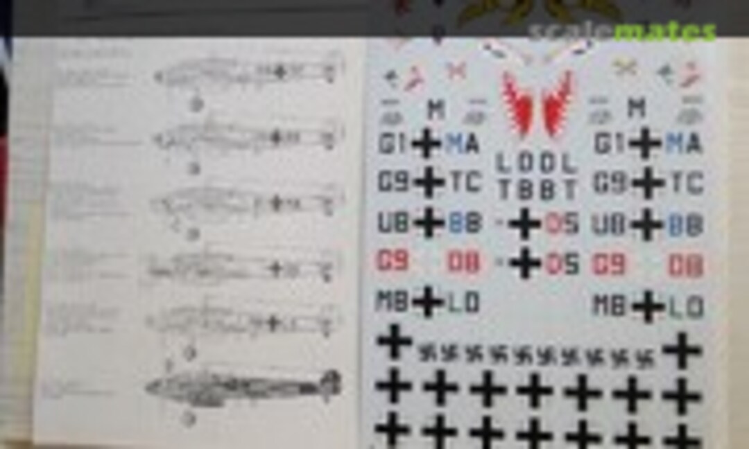 1:72 Messerschmitt Bf-110 C/D/E/G (SuperScale International 72-136) 72-136