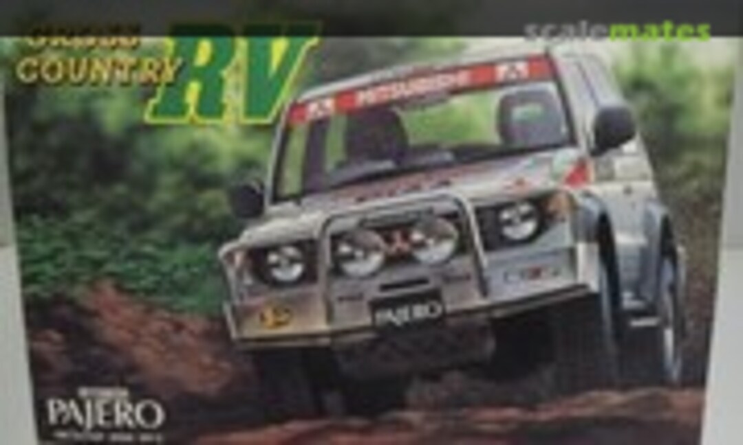 1:24 Mitsubishi Pajero Metaltop Wide XR-II (Aoshima 014745)