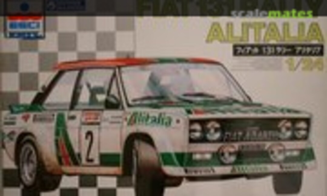 1:24 Fiat 131 Rally Alitalia (Gunze Sangyo GE-404)