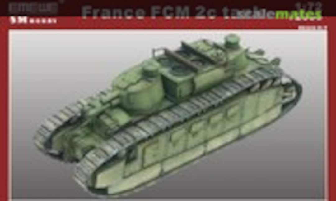 1:72 France FCM 2C Tank (5M Hobby 72006) 72006