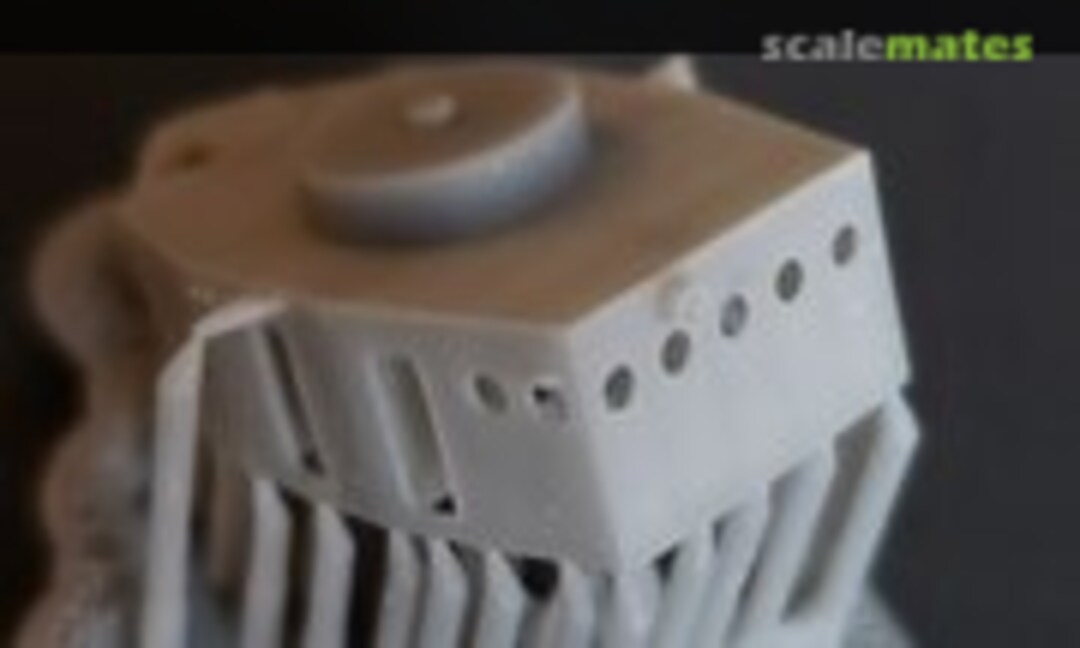 1:350 Fletcher Class "Square Bridge" Pilot House, Bethlehem Steel-type (Model Monkey 350-DD445.Bethl) 350-DD445.Bethl