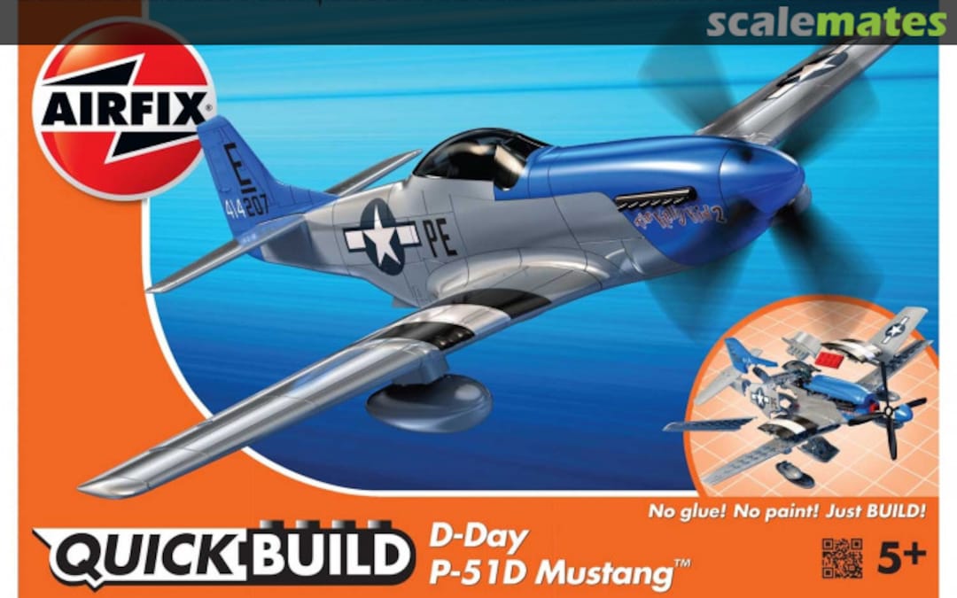 Boxart D-Day P-51D Mustang J6046 Airfix