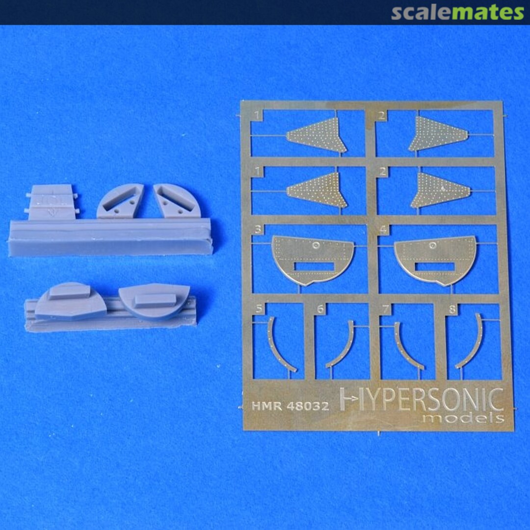 Boxart F-4 stabilator upgrade HMR 48032 Hypersonic Models