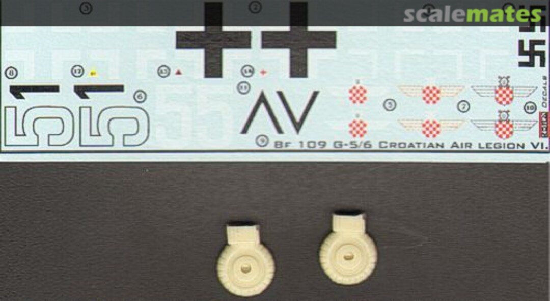 Contents Messerschmitt Bf 109 G-5/6 German Fighter DEC7297 Kora Models Contents Messerschmitt Bf 109 G-5/6 German Fighter DEC7297 Kora Models