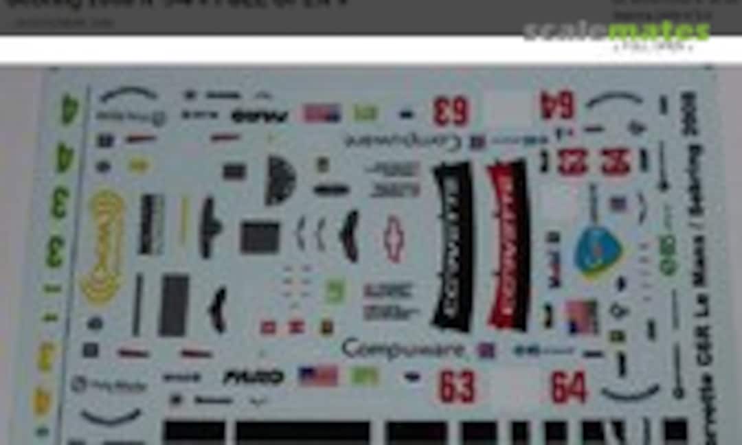 Corvette C6R (Provence Miniatures Automobiles K158-Open)