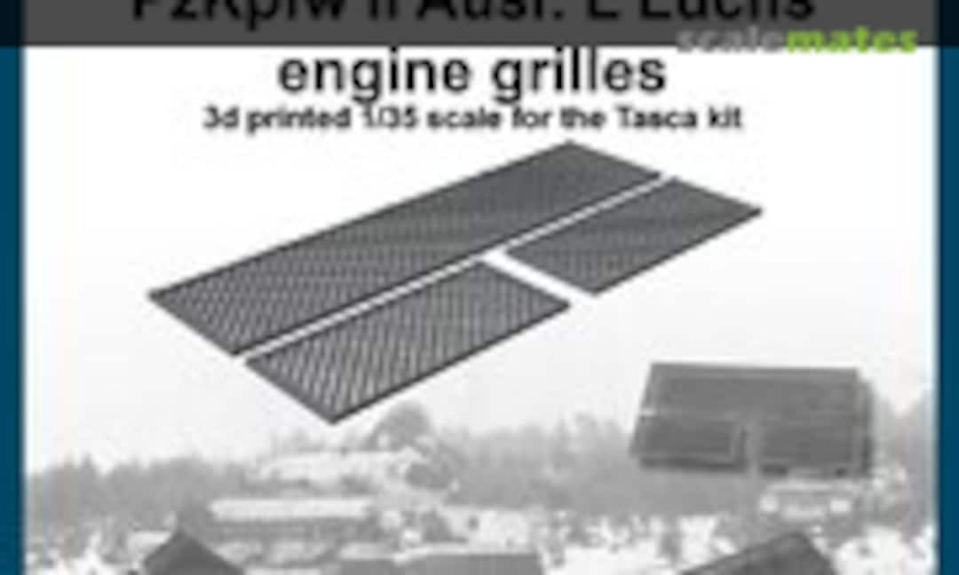 1:35 Pzkpfw II Ausf. L Luchs Engine Grilles (FC Model Trend 35884) 35884
