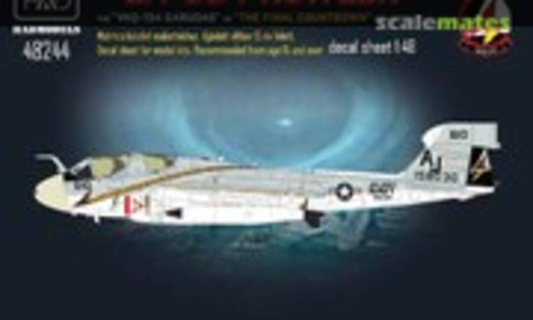1:48 EA-6B Prowler VAQ-134 `Garudas` in the ”Final Countdown” decal sheet (HADmodels 48244) 48244