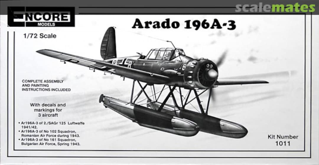 Boxart Arado 196A-3 1011 Encore Models