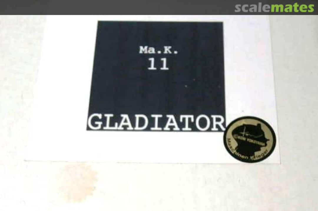 Boxart Gladiator Ma.K. 11 D3 Works Boxart Gladiator Ma.K. 11 D3 Works
