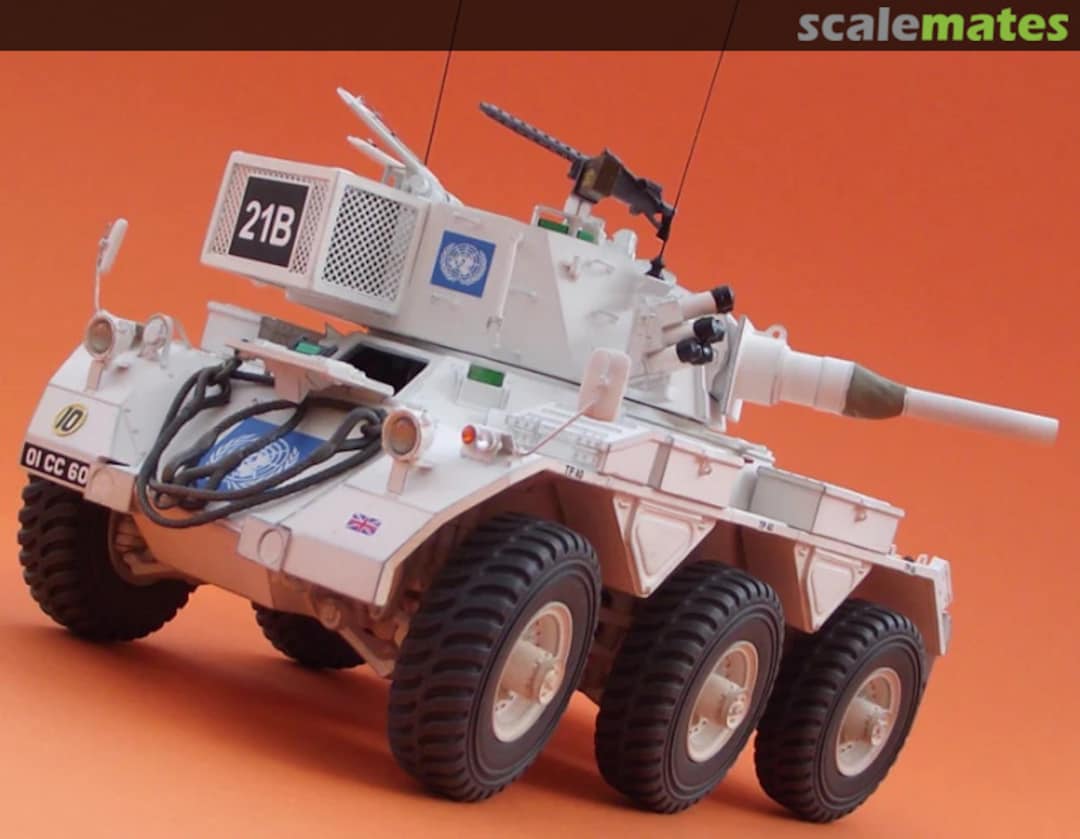 Boxart FV601 Alvis Saladin Mk2 6x6 Armoured Car KFS-182 Kit Form Services Boxart FV601 Alvis Saladin Mk2 6x6 Armoured Car KFS-182 Kit Form Services