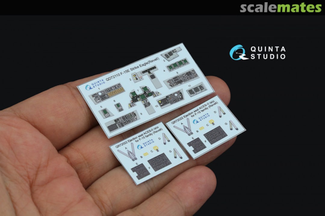 Contents F-15E Strike Eagle interior 3D decals QD72110 Quinta Studio Contents F-15E Strike Eagle interior 3D decals QD72110 Quinta Studio