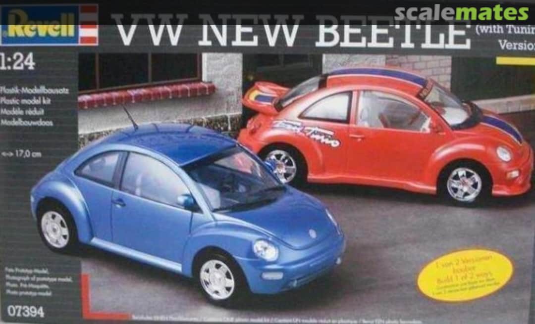 Boxart VW New Beetle (with Tuning version) 07394 Revell Boxart VW New Beetle (with Tuning version) 07394 Revell