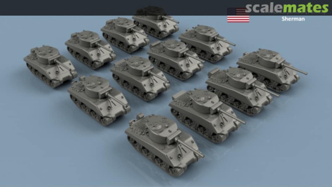 Boxart M4A3 Sherman Jumbo - 3D printing (10 pcs) 3D700384 L'Arsenal Boxart M4A3 Sherman Jumbo - 3D printing (10 pcs) 3D700384 L'Arsenal
