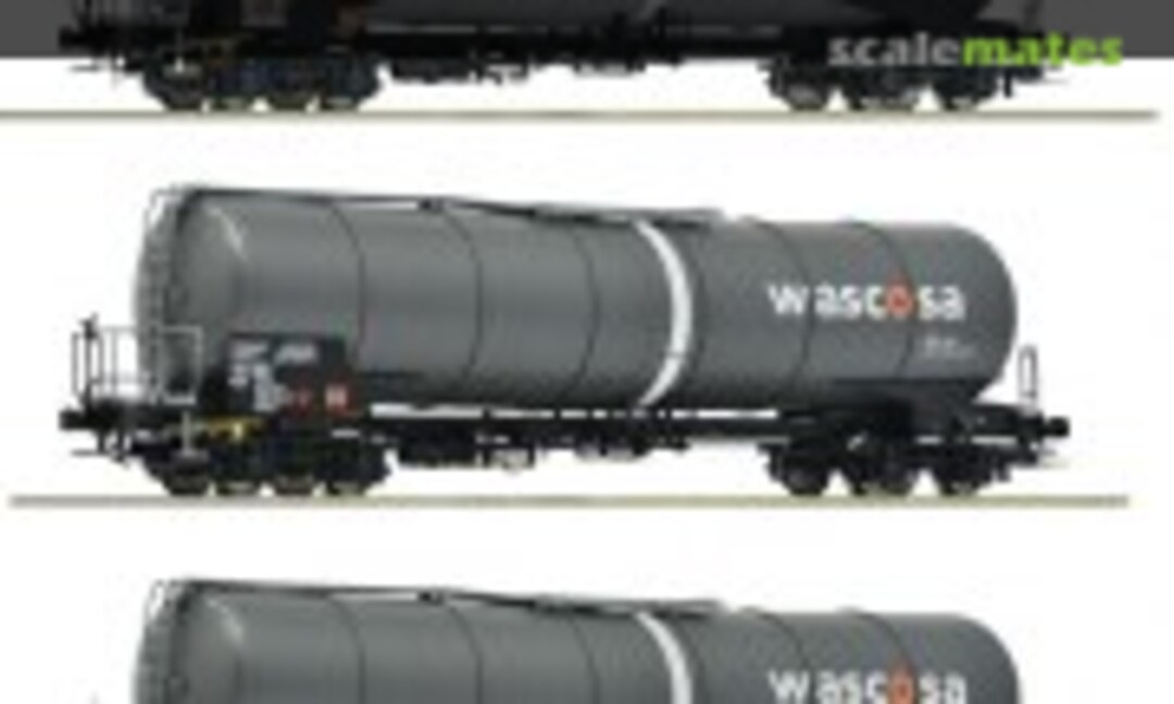 3-tlg Set Kesselwagen Gattung Zacns Wascosa (Roco 6600143)