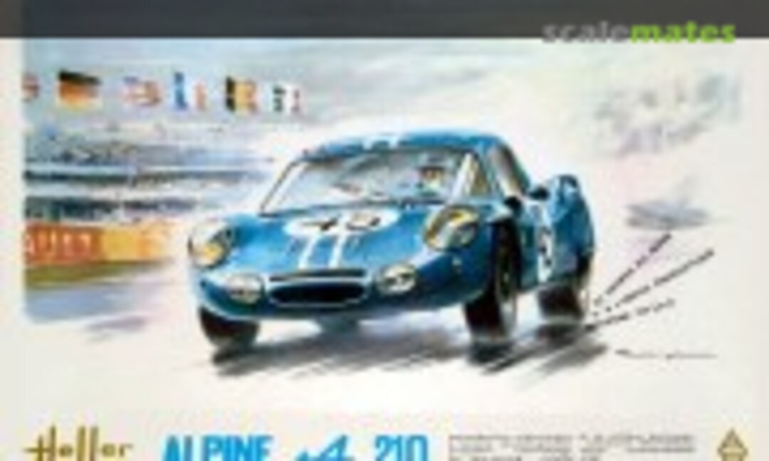 1:24 Alpine A 210 (Heller L 735)
