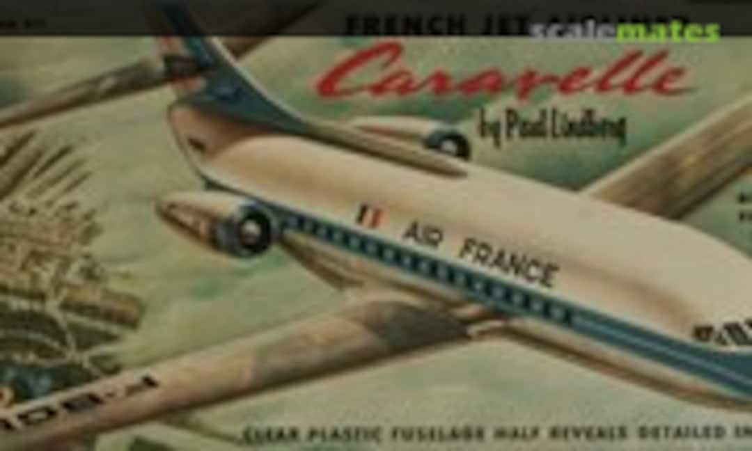 1:96 French Jet Airliner Caravelle (Lindberg 553-149)