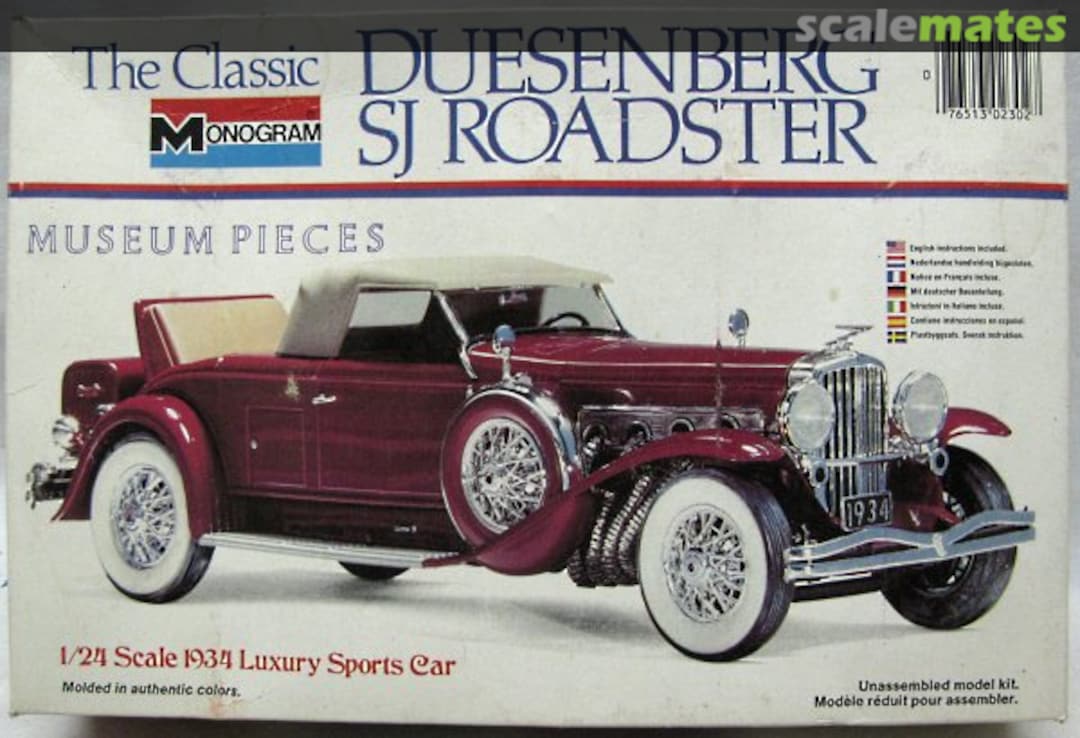 Boxart Duesenberg SJ Roadster 2302 Monogram Boxart Duesenberg SJ Roadster 2302 Monogram