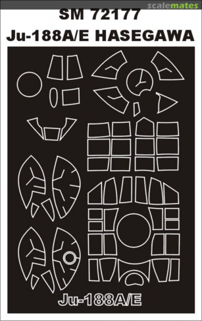 Boxart Junkers Ju 188A/E SM72177 Montex Boxart Junkers Ju 188A/E SM72177 Montex