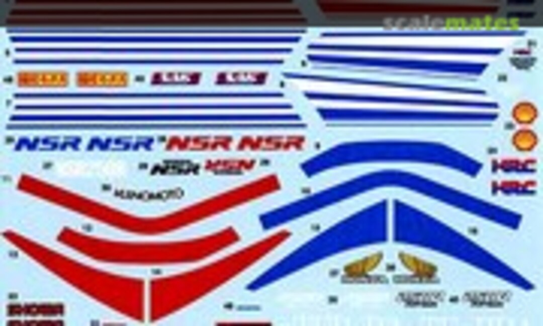 1:12 Honda NSR250R Shell Dunlop (Tabu Design TABU12049) TABU12049