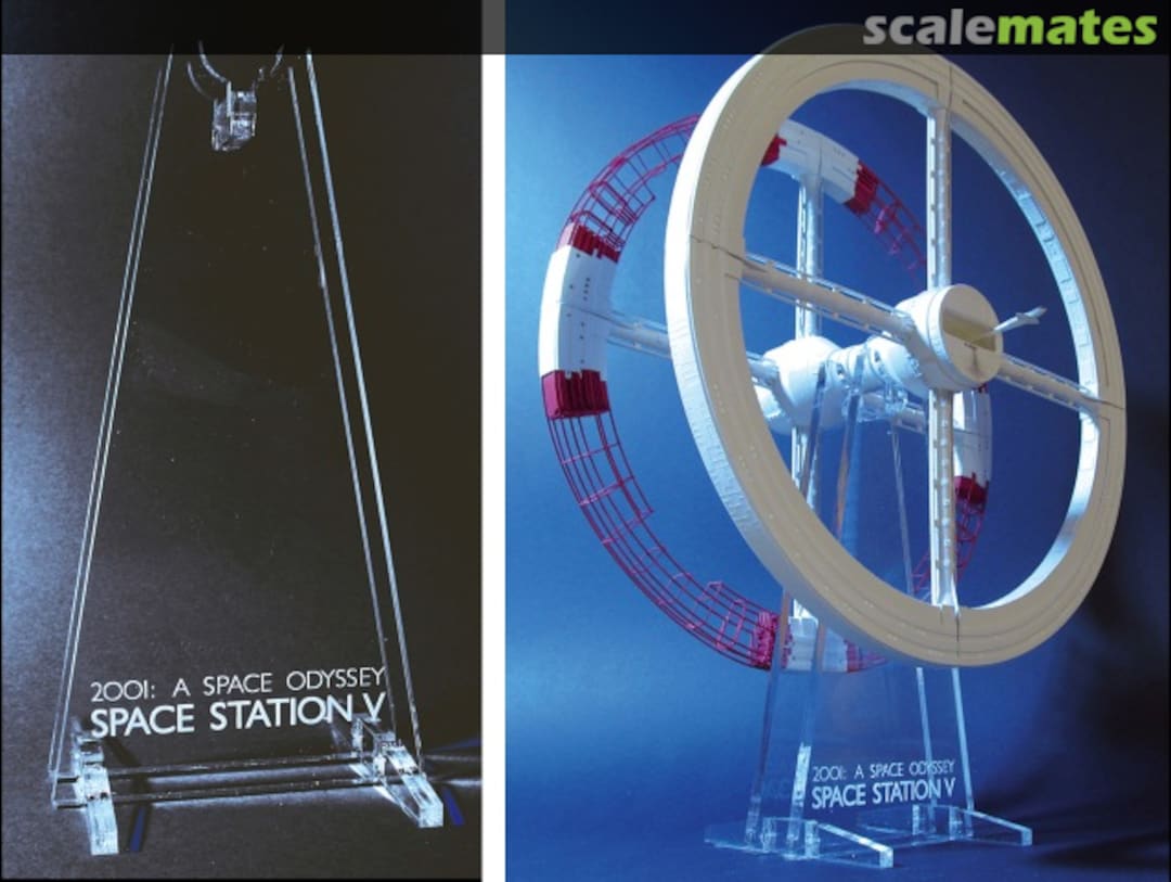 Boxart Space Station V display stand Garage Kit Boxart Space Station V display stand Garage Kit