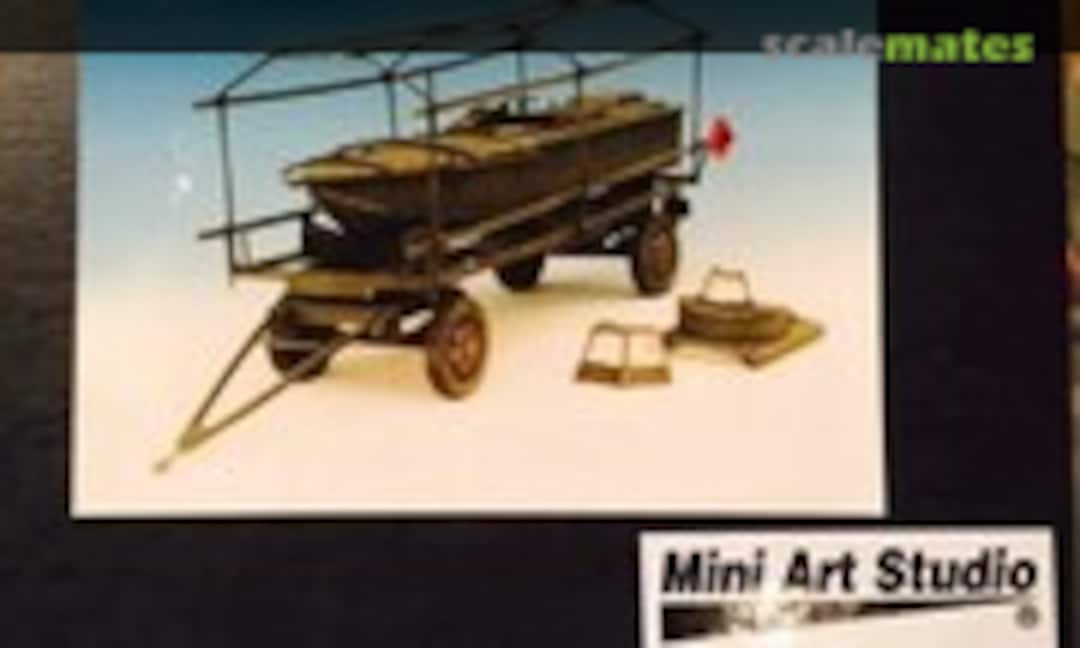 1:35 German "Linse" boat and trailer (Mini Art Studio MA3524) MA3524