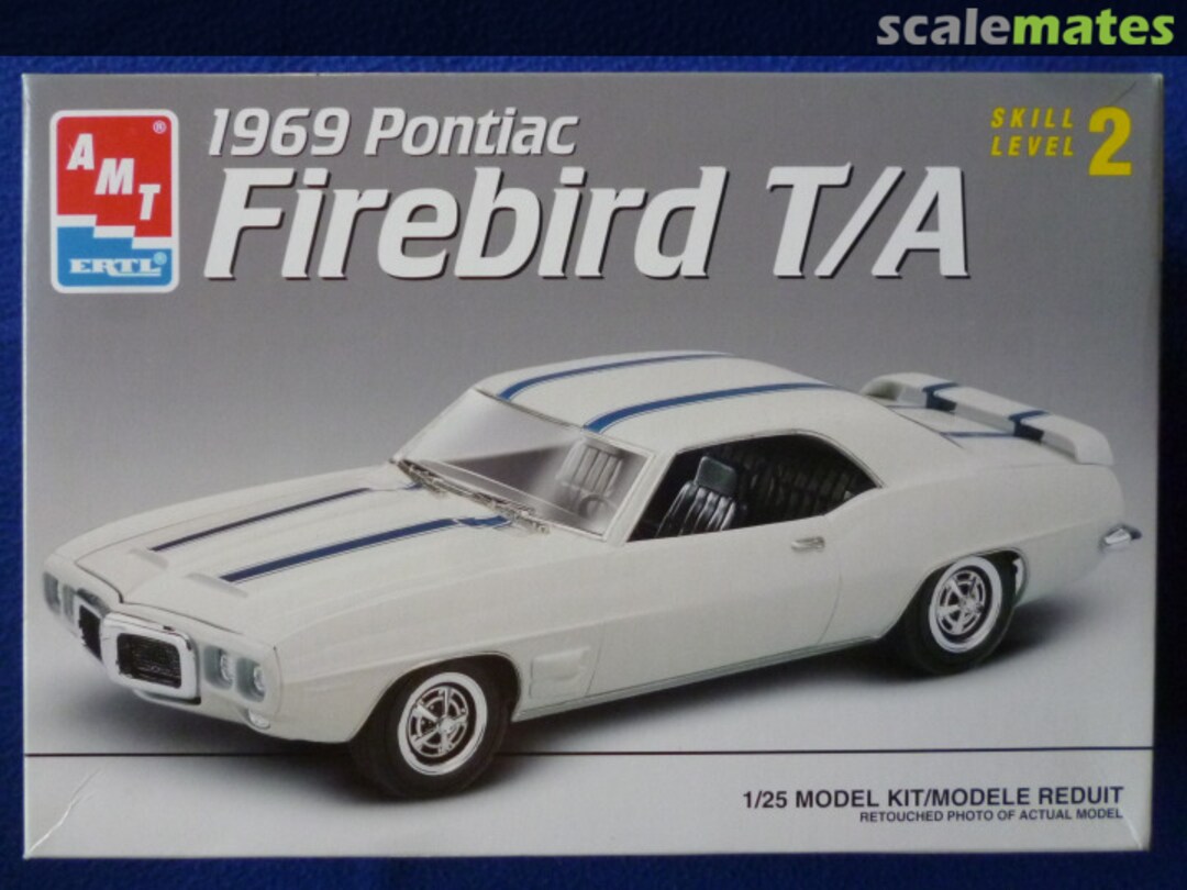 Boxart 1969 Pontiac Firebird T/A 8583 AMT/ERTL Boxart 1969 Pontiac Firebird T/A 8583 AMT/ERTL