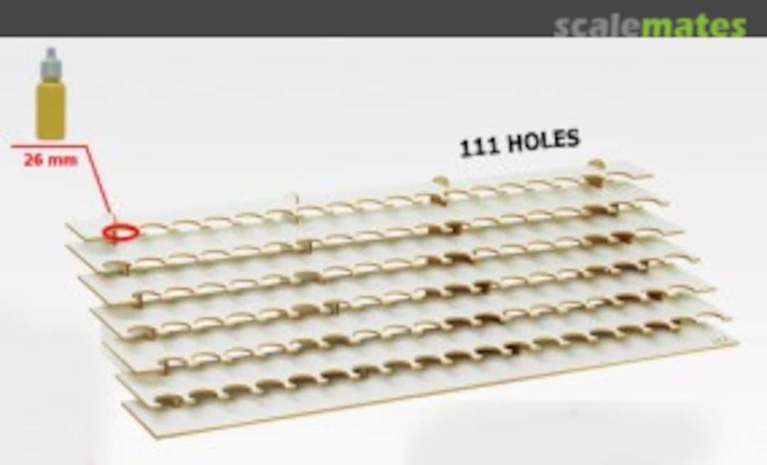 Boxart Paint Stand large for 26mm Bottles/Glasses S2S HobbyZone