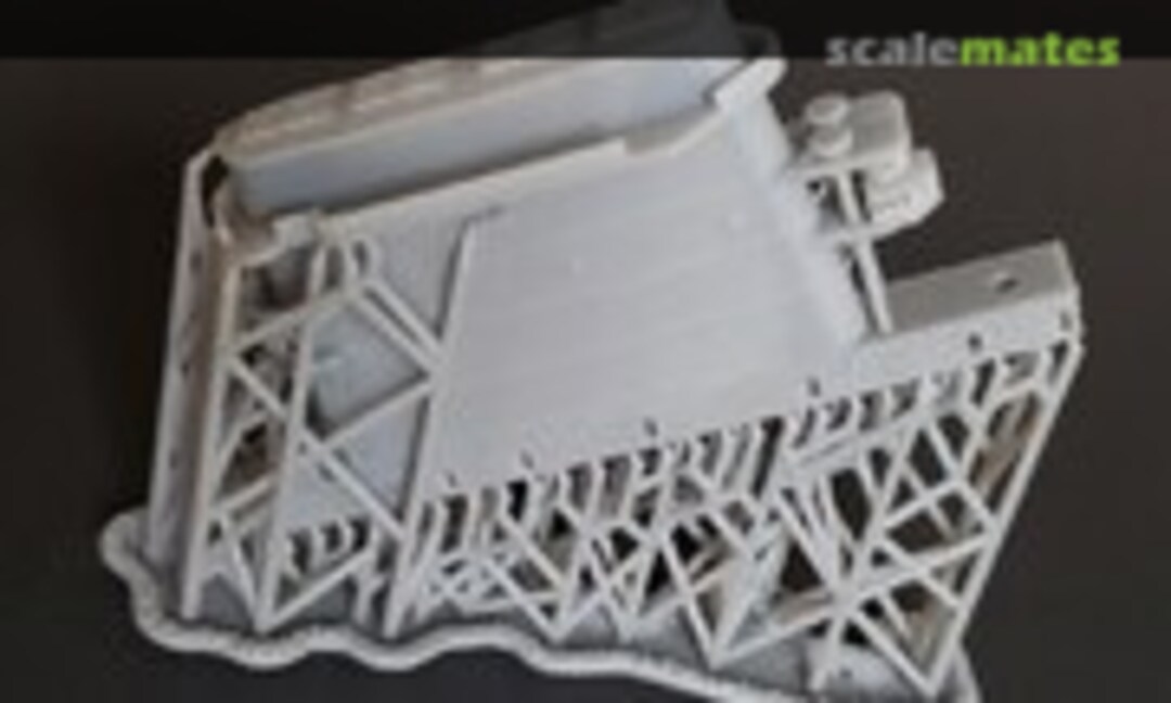 1:700 USS Lexington CV-2 Funnel, 1936-1940 (Model Monkey 700-CV2 1936 Funnel) 700-CV2 1936 Funnel