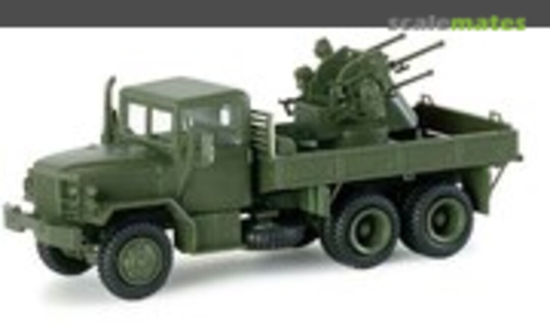 1:87 Lkw M35 + Vierlingsflak (Herpa 741538)