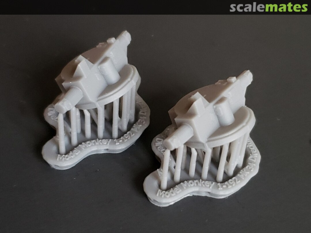 Boxart Mk.34 Fire Control Directors, World War II configuration 192-Mk34 WWII Model Monkey Boxart Mk.34 Fire Control Directors, World War II configuration 192-Mk34 WWII Model Monkey