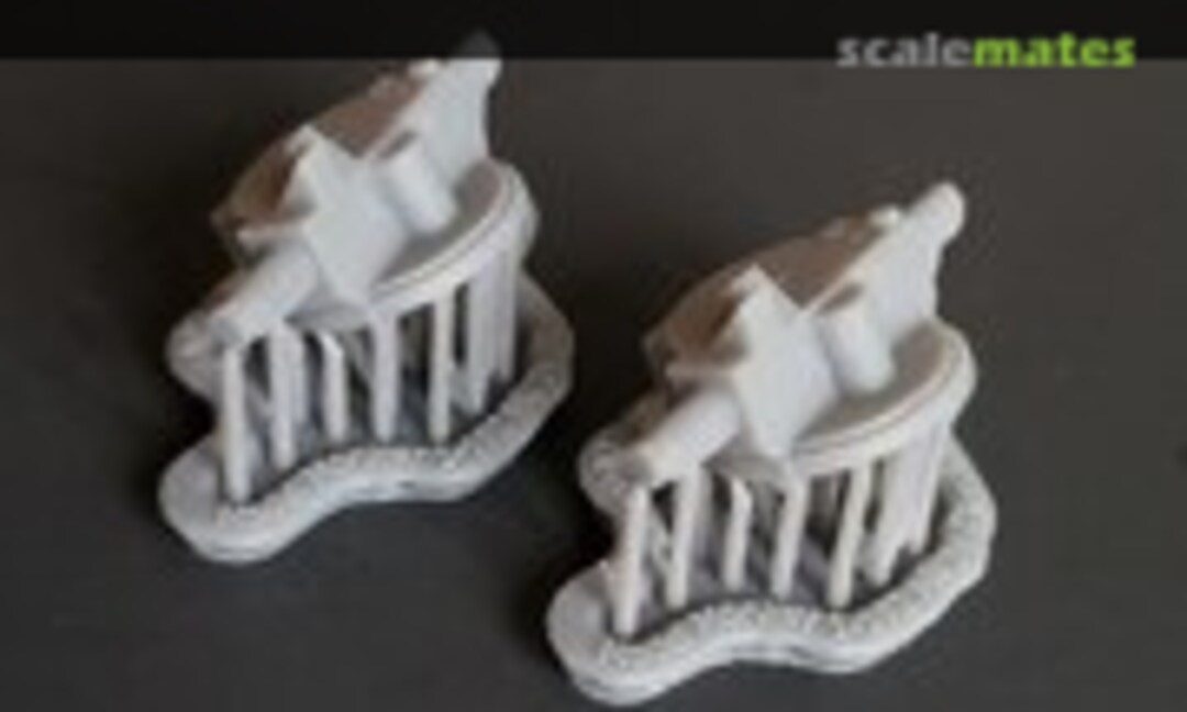 1:192 Mk.34 Fire Control Directors, World War II configuration (Model Monkey 192-Mk34 WWII) 192-Mk34 WWII