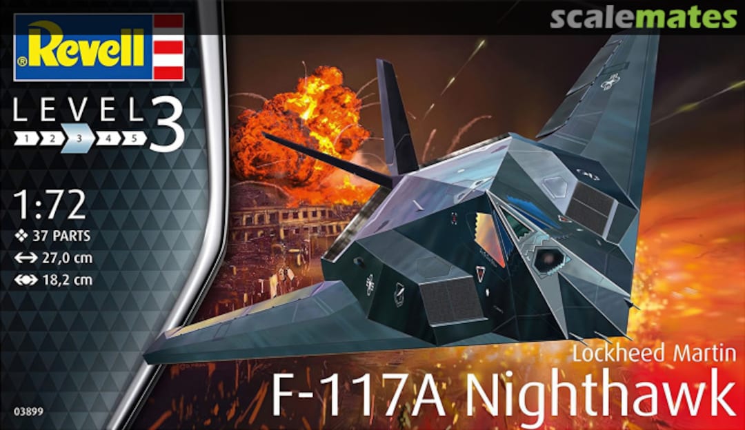 Boxart Lockheed F-117A Nighthawk 03899 Revell Boxart Lockheed F-117A Nighthawk 03899 Revell