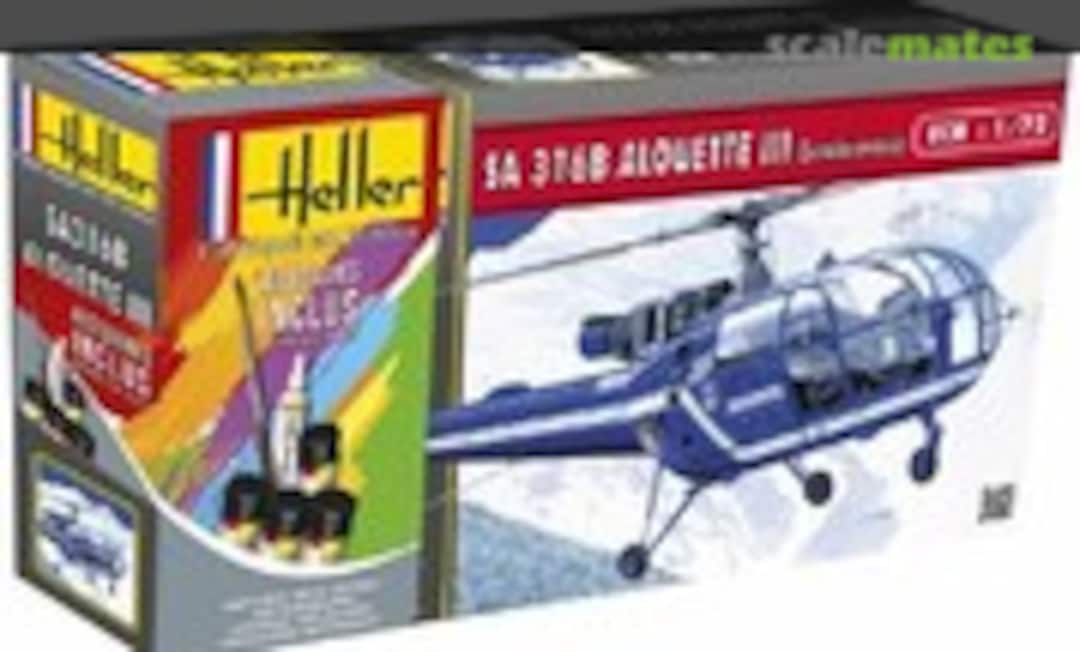 1:72 SA 316B Alouette III `Gendarmerie` (Heller 56286)