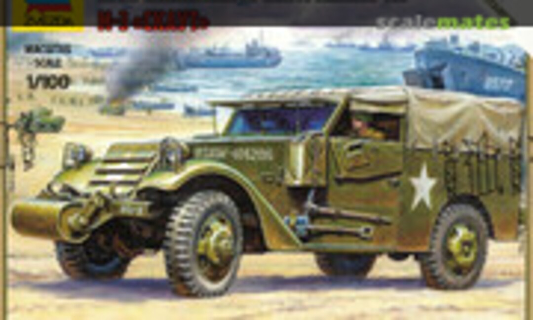 1:100 M-3 Scout Car (Zvezda 6245)