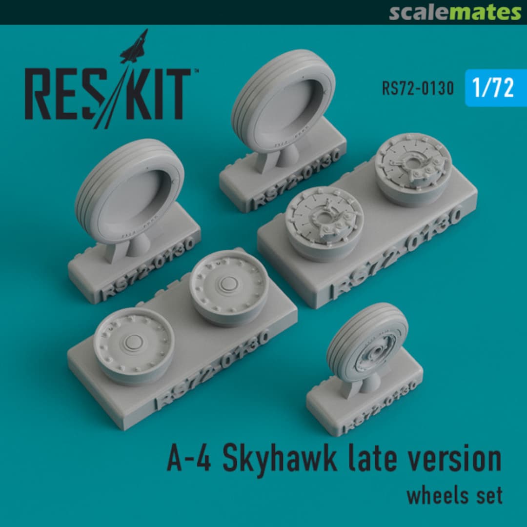 Boxart A-4 Skyhawk late version RS72-0130 ResKit Boxart A-4 Skyhawk late version RS72-0130 ResKit