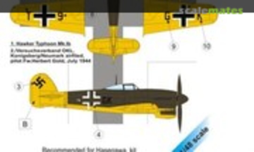 1:48 Hawker Typhoon Mk.Ib Zirkus Rosarius (LF Models C4868) C4868