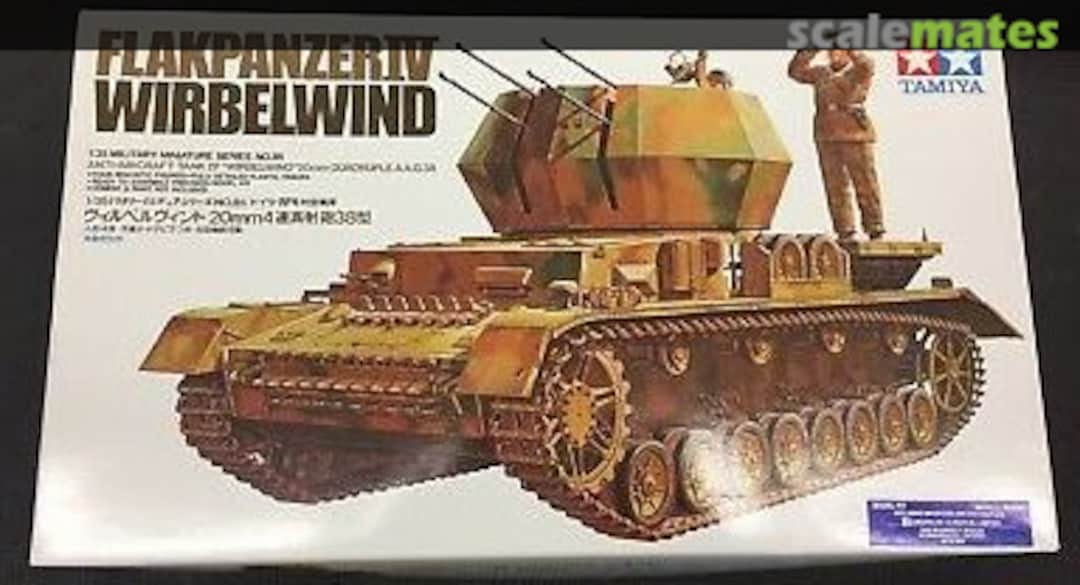 Boxart Flakpanzer IV Wirbelwind 35233 Tamiya Boxart Flakpanzer IV Wirbelwind 35233 Tamiya