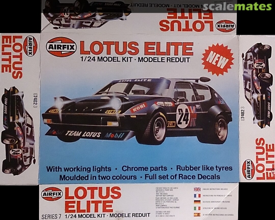 Boxart Lotus Elite 07402-3 Airfix Boxart Lotus Elite 07402-3 Airfix