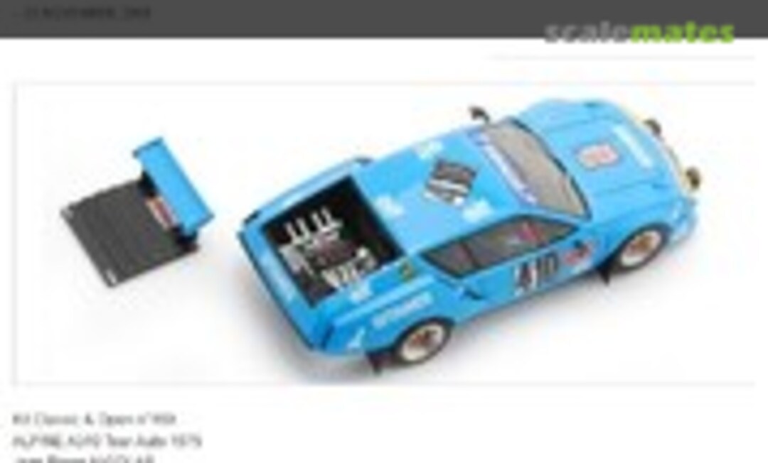 Renault Alpine A310 [3462 JJ 76] &quot;Gitanes&quot; (Provence Miniatures Automobiles K160-Open)