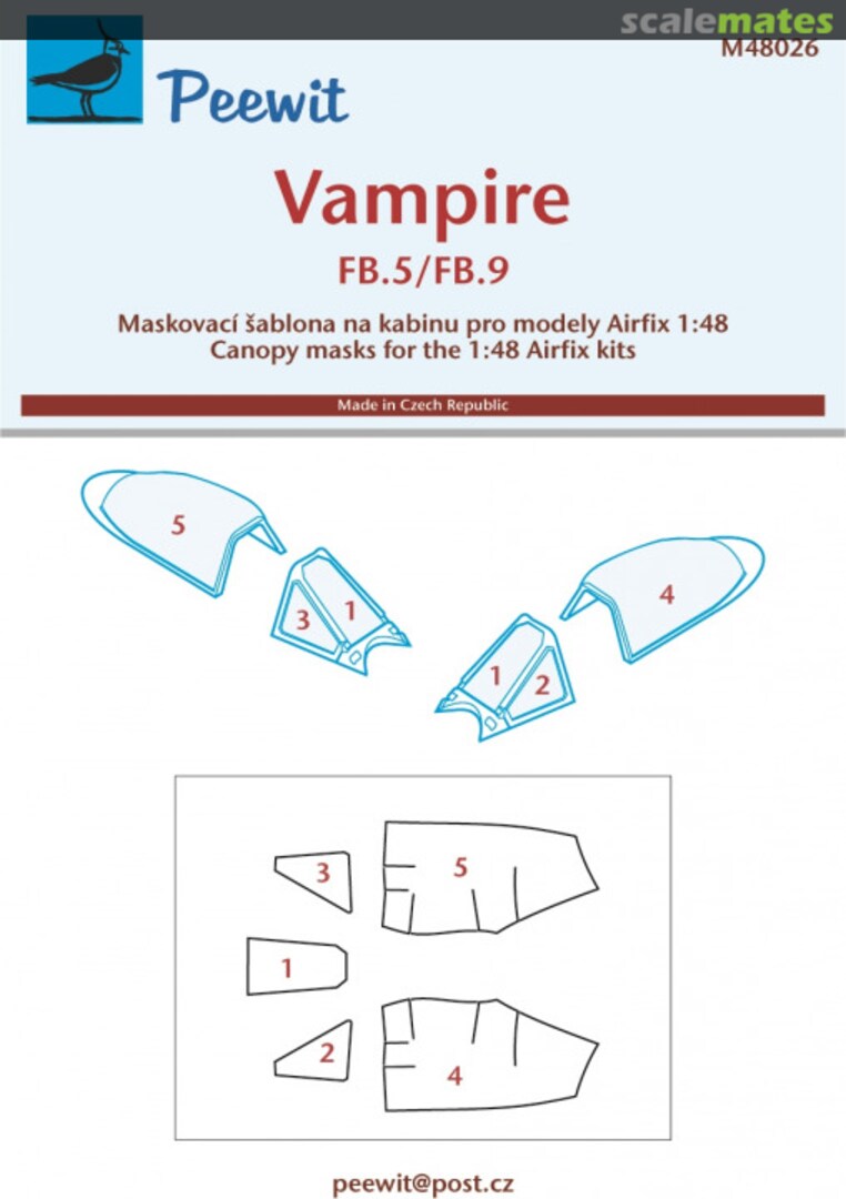 Boxart Vampire FB.5/FB.9 M48026 Peewit Boxart Vampire FB.5/FB.9 M48026 Peewit