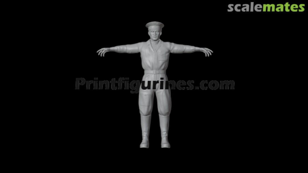 Boxart WW2 Soviet Air Force Mechanic 90131 Print Figurines Boxart WW2 Soviet Air Force Mechanic 90131 Print Figurines