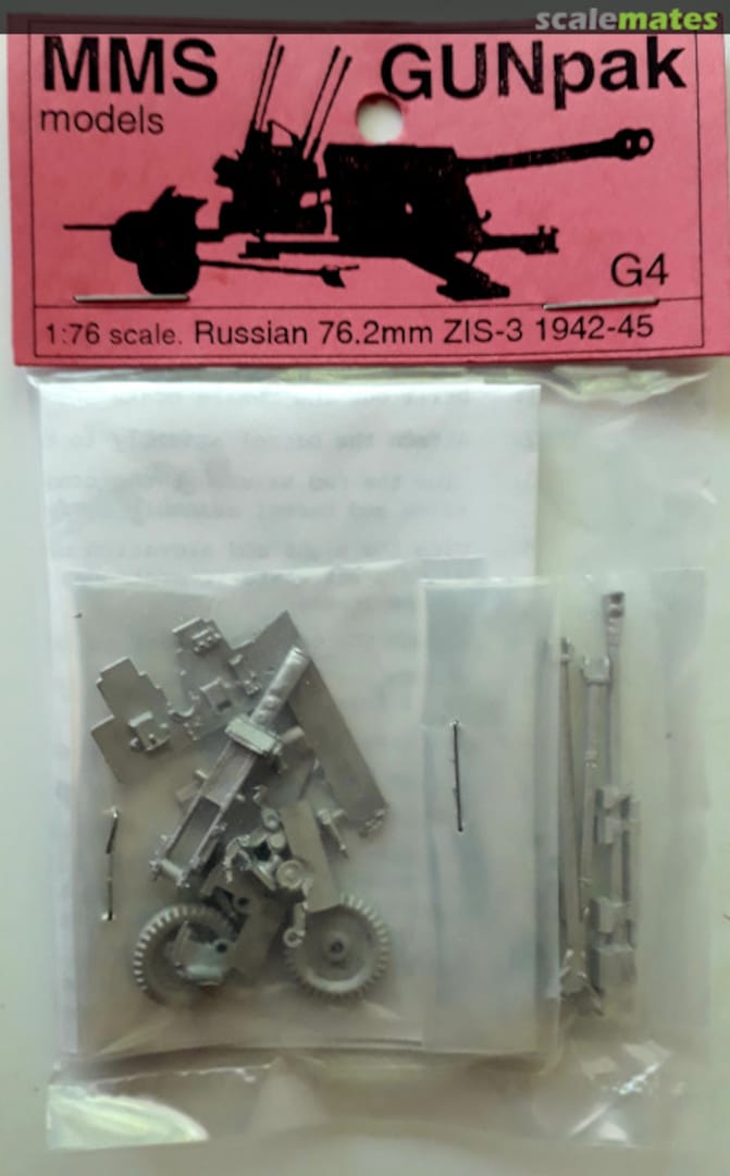 Boxart Russian 76.2mm ZIS-3 G4 MMS Models