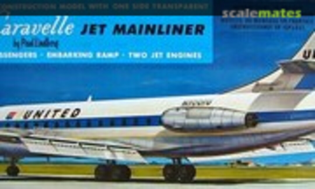 1:96 United Caravelle Jet Mainliner (Lindberg 568)