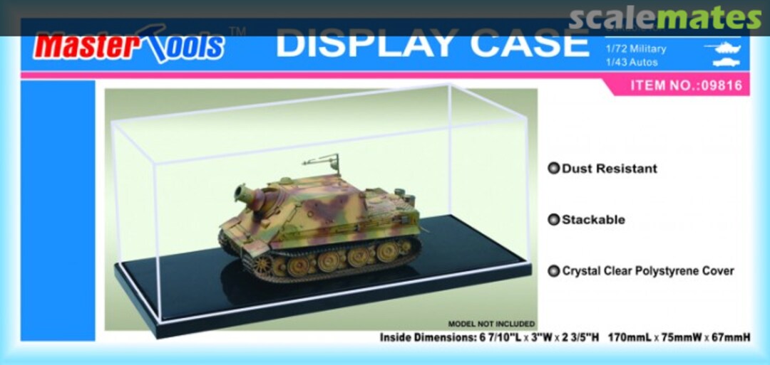 Boxart Display Case Vitrine 09816 Trumpeter Boxart Display Case Vitrine 09816 Trumpeter